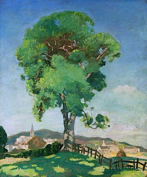 Near Wenhaston, Suffolk by Eric Harald Macbeth Robertson,16x12(A3) Poster