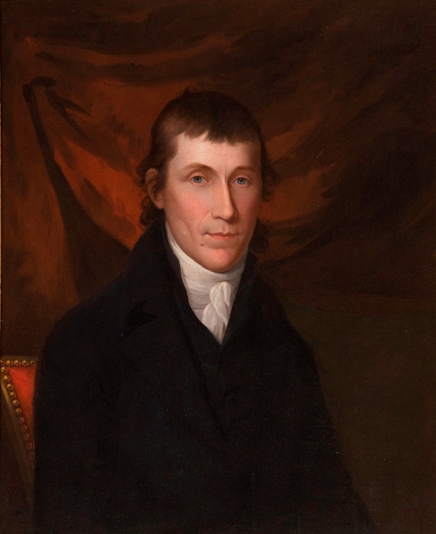 Reverend James Patriot Wilson, vintage artwork by James Peale, 12x8" (A4) Poster