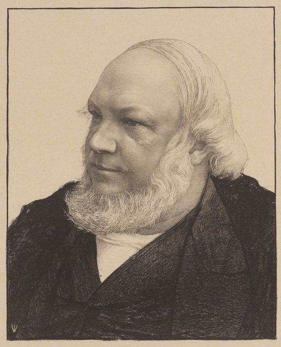 Portrait of Dr. Jac. Moleschott by Jan Veth,A3(16x12")Poster
