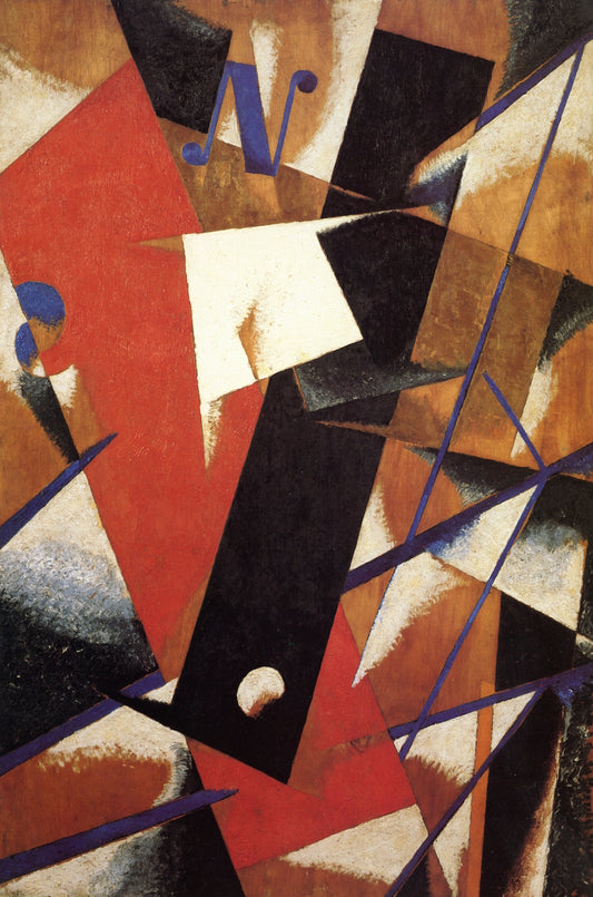Space-Force Construction by Liubov Popova,16x12(A3) Poster