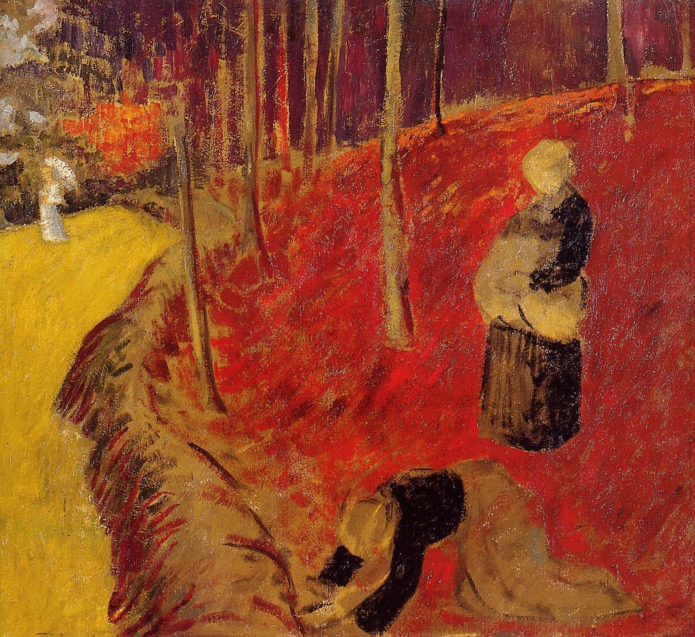 arvesters in the "Boi d'Amour" at Pont Aven by Paul Serusier,A3(16x12")Poster