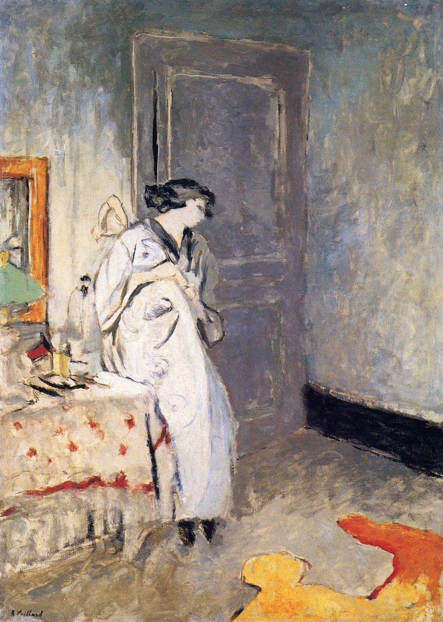 The Blue Room - The Kimono by edouard Vuillard,A3(16x12")Poster