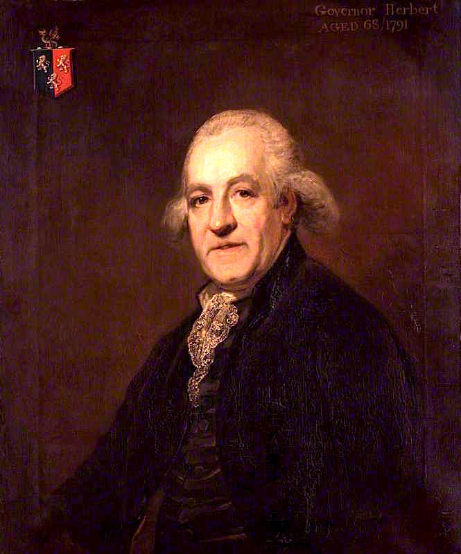 John Herbert, vintage artwork by Arthur William Devis, 12x8" (A4) Poster