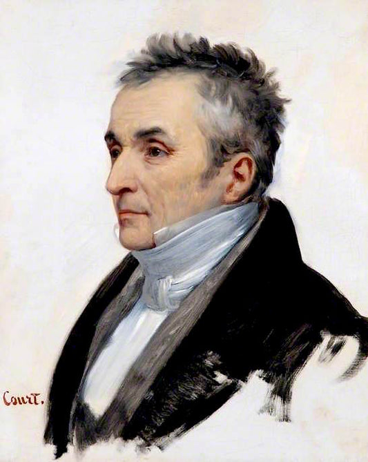 François Guizot, vintage artwork by Joseph Desire Court, A3 (16x12") Poster Print