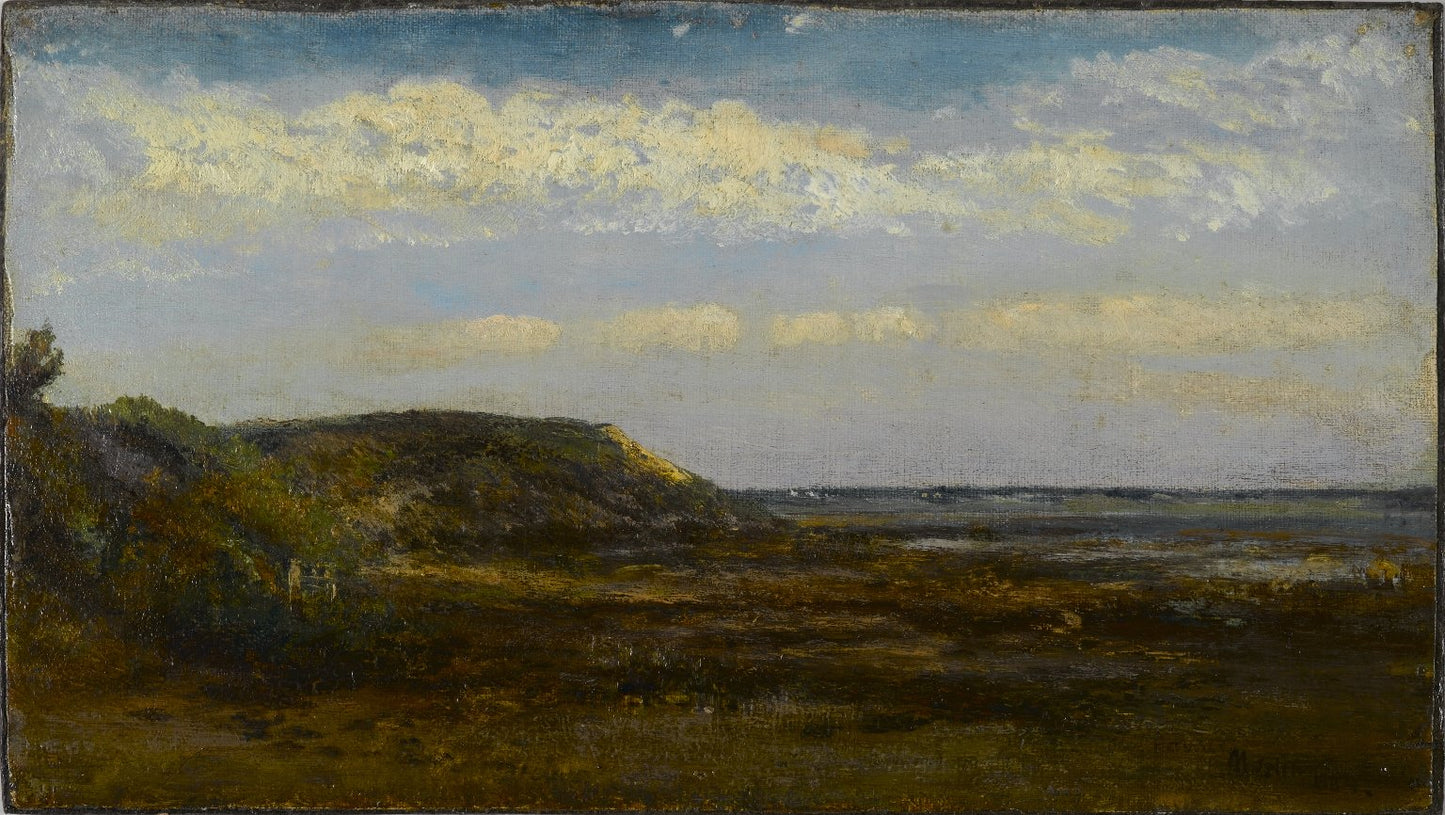 Normandy Coast, vintage artwork by Homer Dodge Martin, 12x8" (A4) Poster