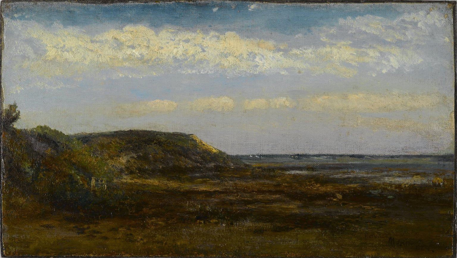 Normandy Coast, vintage artwork by Homer Dodge Martin, 12x8" (A4) Poster