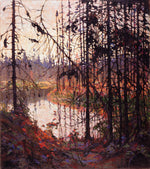 Northern River, vintage artwork by Tom Thomson, 12x8" (A4) Poster