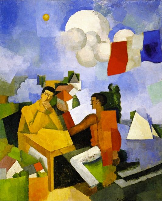 The Conquest of the Air by Roger de la Fresnaye,16x12(A3) Poster