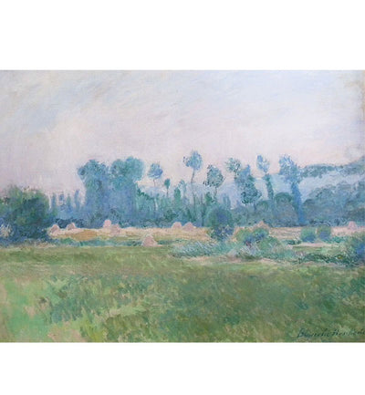 Plains of Ajoux by Blanche Hoschede-Monet,A3(16x12")Poster