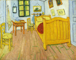 The Bedroom, vintage artwork by Vincent van Gogh, 12x8" (A4) Poster