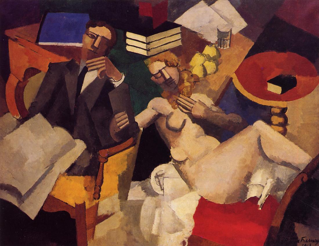 Married Life by Roger de la Fresnaye,16x12(A3) Poster