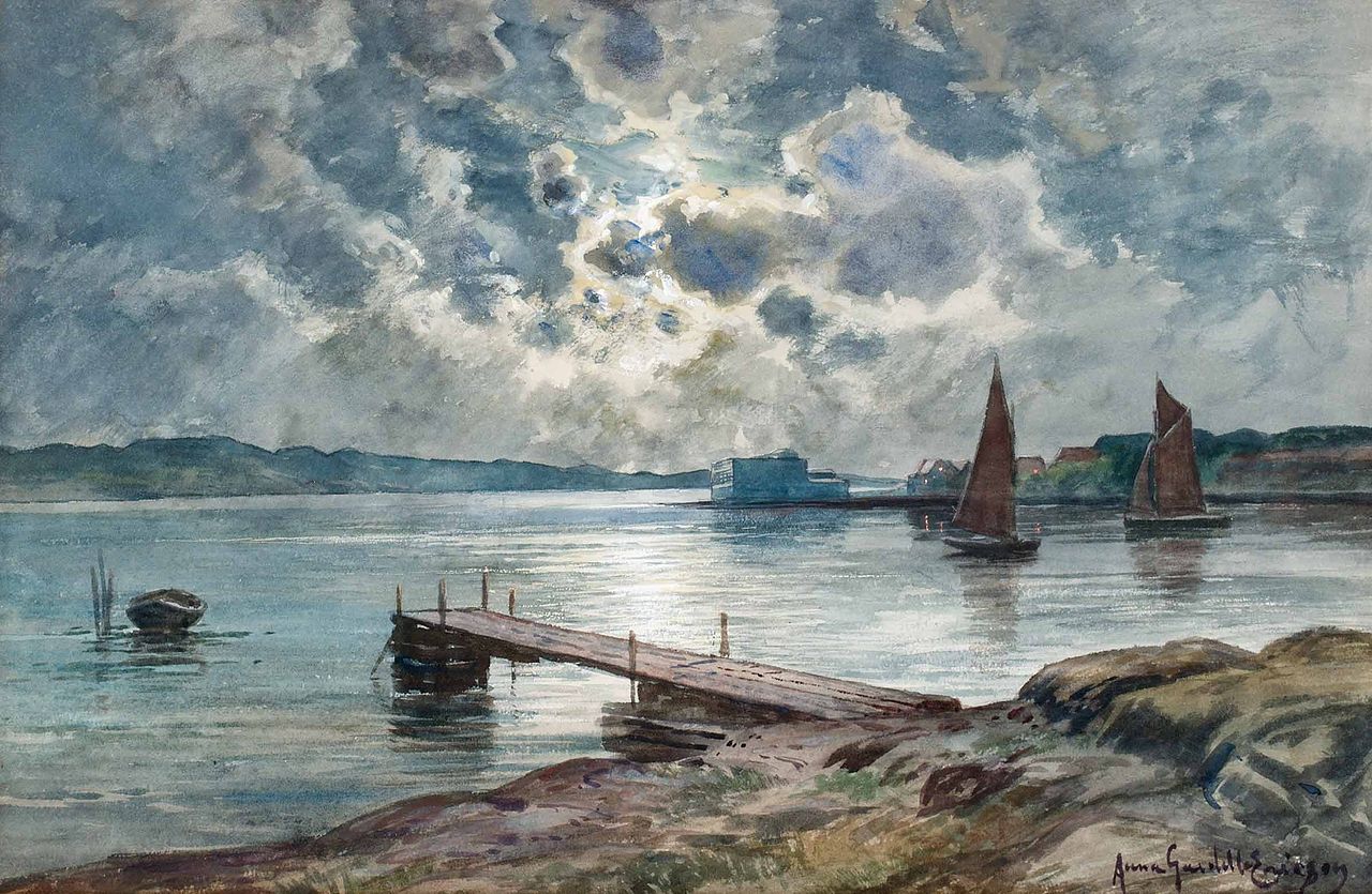 Motif from Marstrand by Anna Gardell-Ericson,A3(16x12")Poster