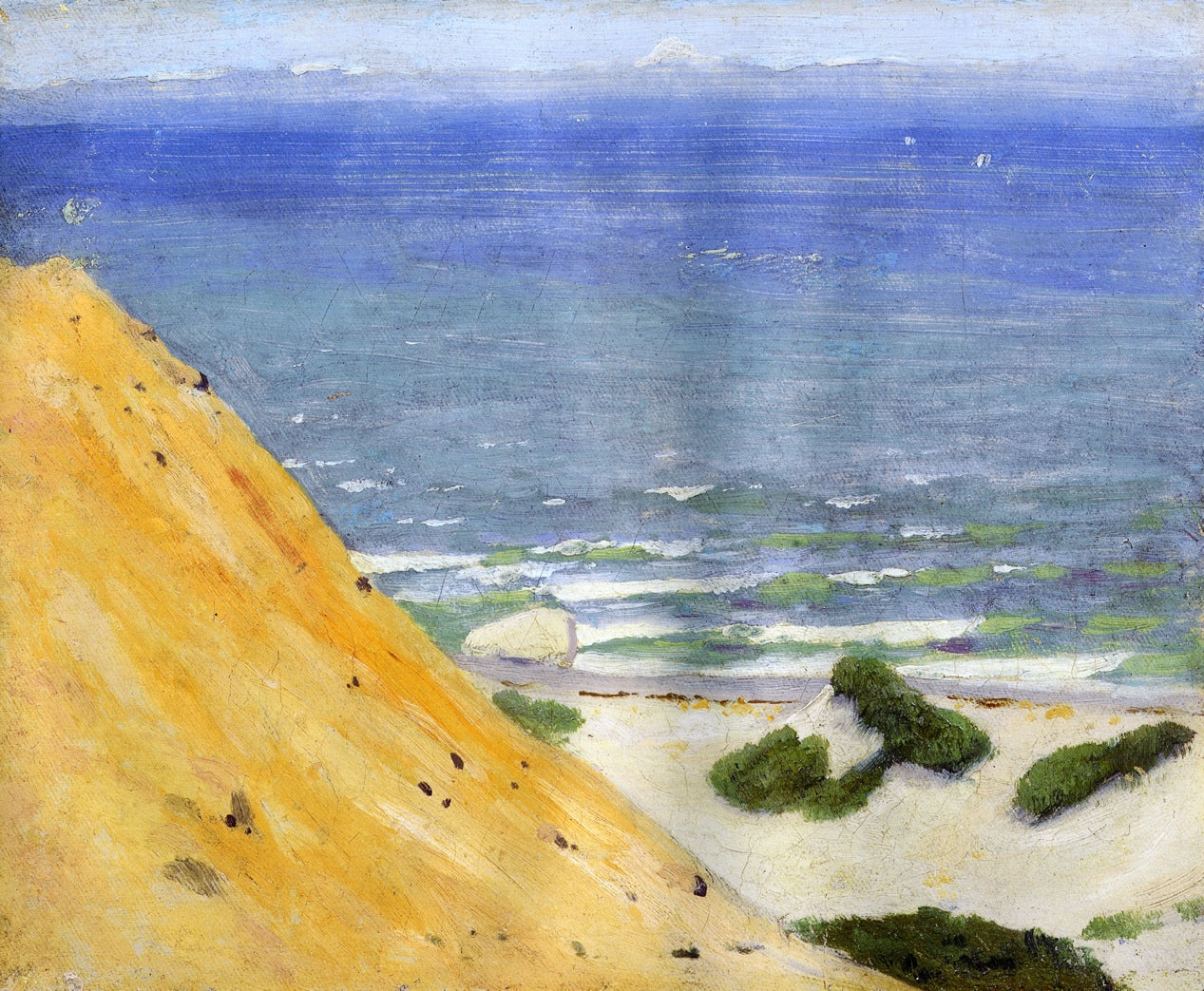 Gay Head, vintage artwork by Arthur Wesley Dow, 12x8" (A4) Poster