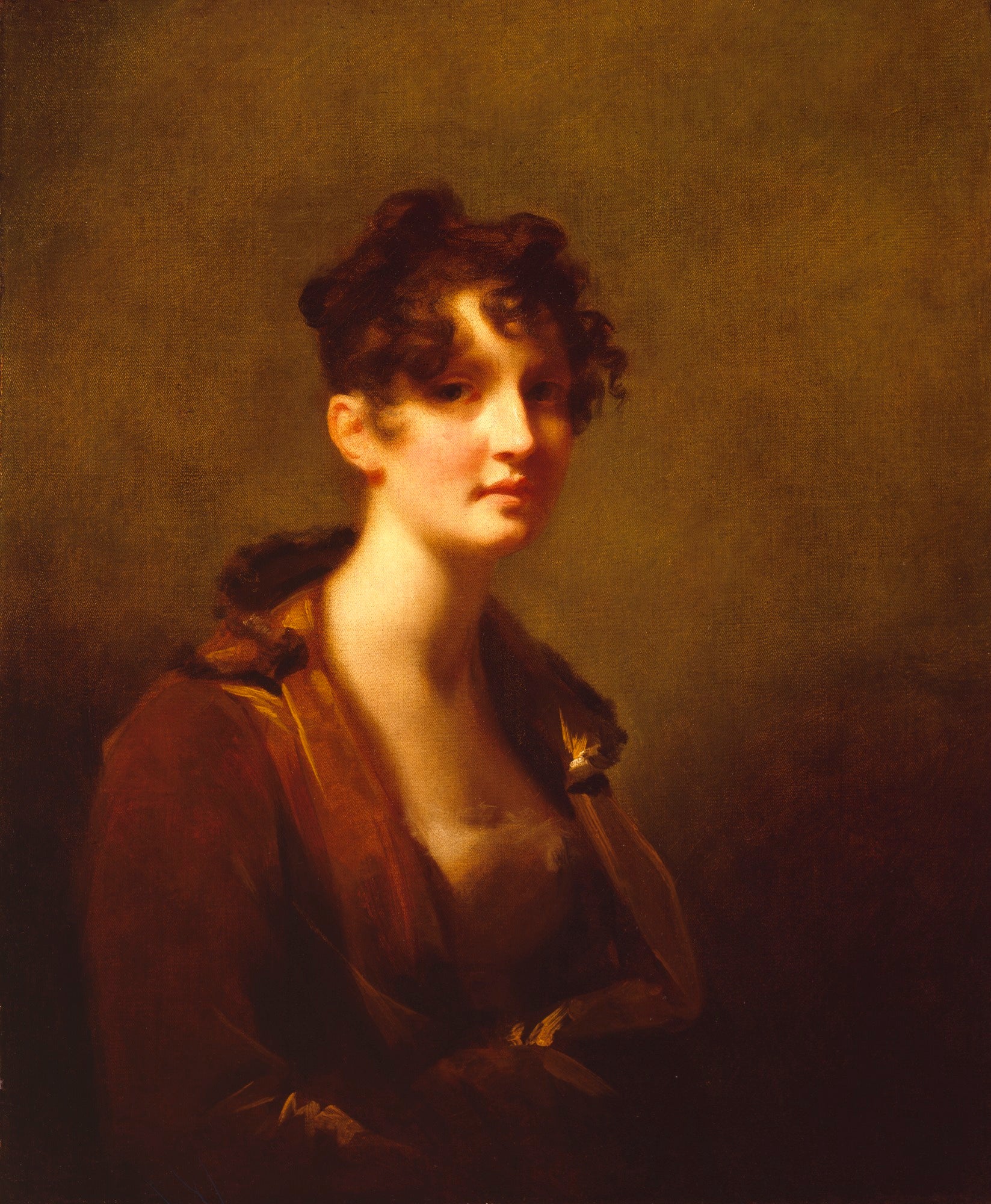 Mrs. Irvine J. Boswell, vintage artwork by Sir Henry Raeburn, R.A., P.R.S.A., 12x8" (A4) Poster