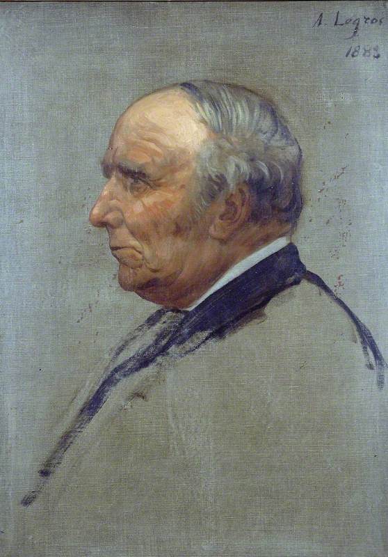 John Gray, vintage artwork by Alphonse Legros, 12x8" (A4) Poster