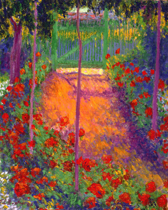 Garden Path leading to the Gate by Theodore Earl Butler,A3(16x12")Poster