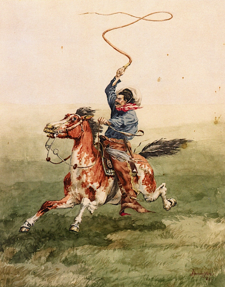 Heading the Drove by Frederic Remington,A3(16x12")Poster
