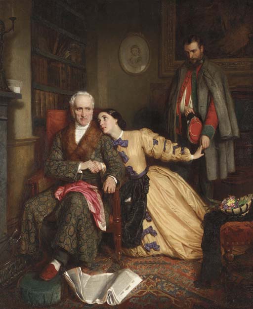 The Return of the Garibaldian, vintage artwork by John Bagnold Burgess, 12x8" (A4) Poster