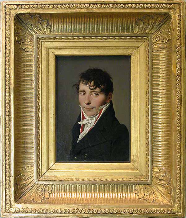Monsieur Arnault de Gorse, vintage artwork by Louis-Leopold Boilly, 12x8" (A4) Poster