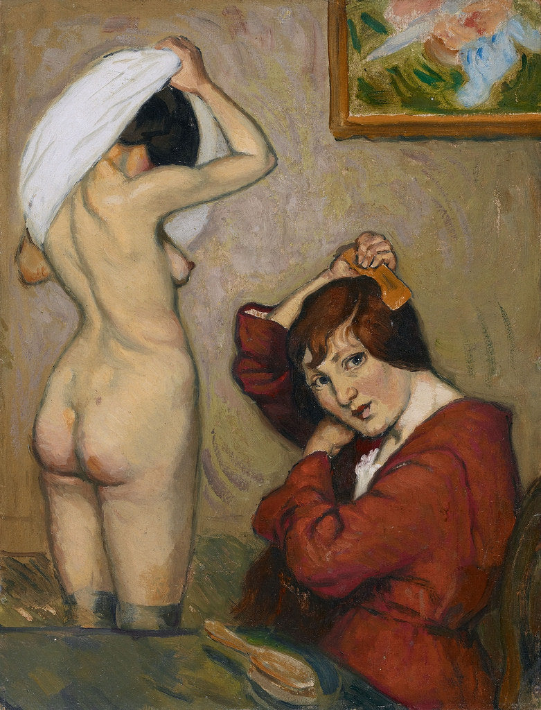 Femmes à leur toilette by Louis emile Anquetin,A3(16x12")Poster