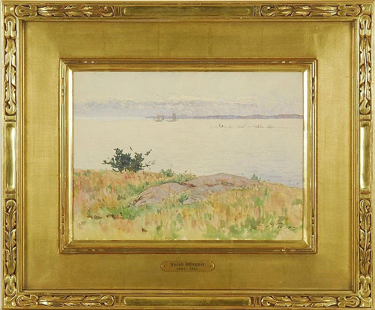 Looking Out over the Coast by Jacob Wagner,A3(16x12")Poster