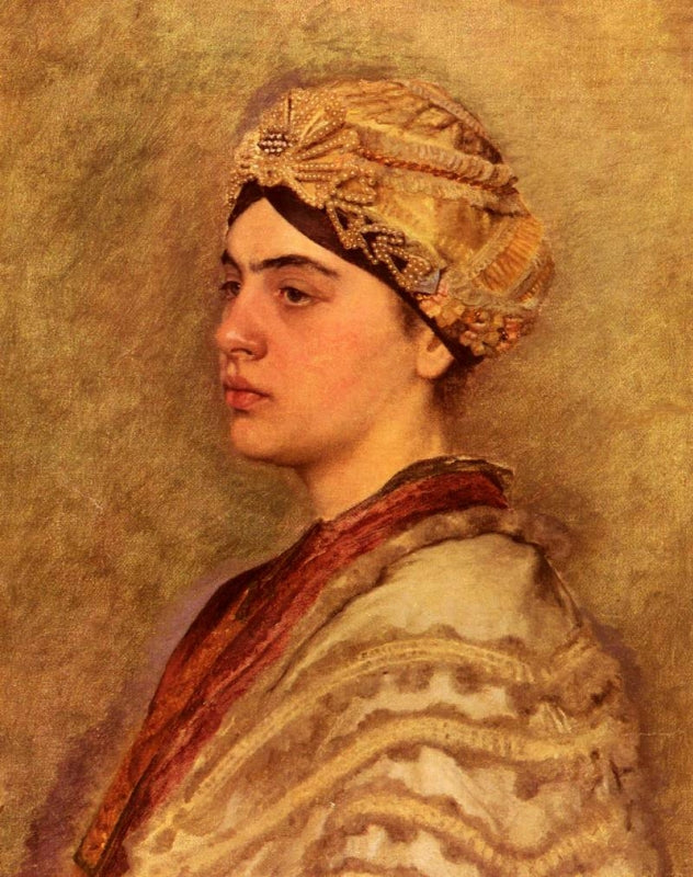 Jewish Bride by Isidor Kaufmann,A3(16x12")Poster