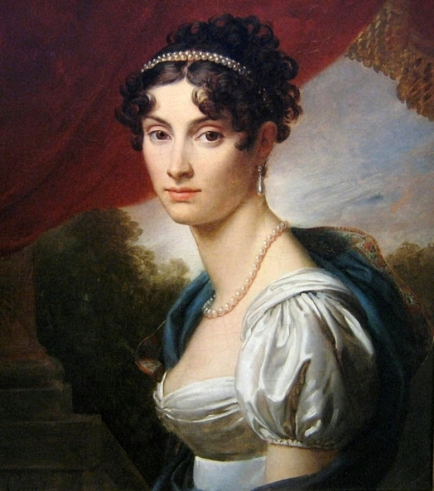 Princess Maria Kochubey, vintage artwork by François Gerard, 12x8