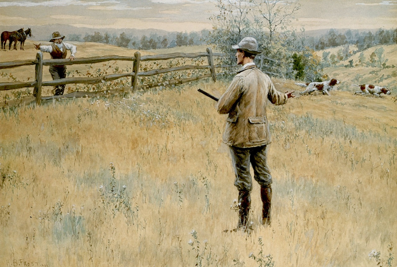 Ordered Off by Arthur B. Frost,A3(16x12")Poster
