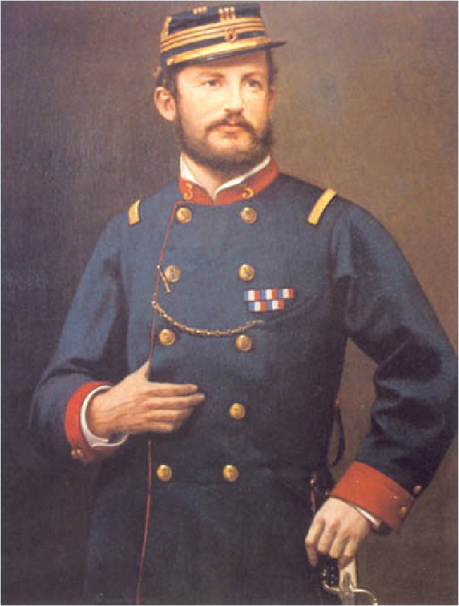 Captain Ricardo Serrano Montaner, vintage artwork by Manuel Antonio Caro, 12x8" (A4) Poster