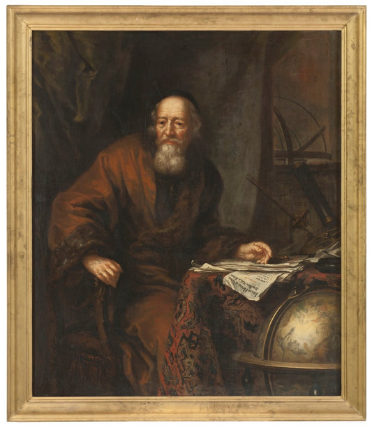 Johan Henrik Voigt, vintage artwork by David Klocker Ehrenstrahl, 12x8" (A4) Poster