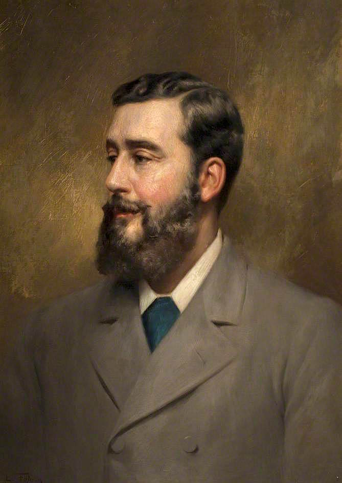 Horace John Abbot, vintage artwork by Luigi Fabron, 12x8" (A4) Poster