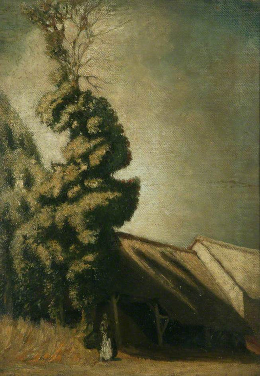 Le Grand-I-Vert, vintage artwork by Sir William Rothenstein, 12x8" (A4) Poster