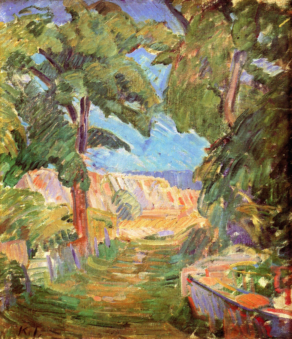Landscape at "Mindet," Christianso by Karl Isakson,16x12(A3) Poster