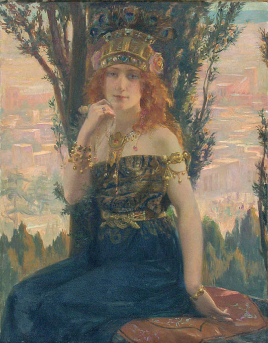 Helen of Troy by Gaston Bussiere,A3(16x12")Poster