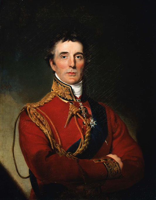 Duke of Wellington (copy after Sir Thomas Lawrence), vintage artwork by Rembrandt Peale, 12x8" (A4) Poster