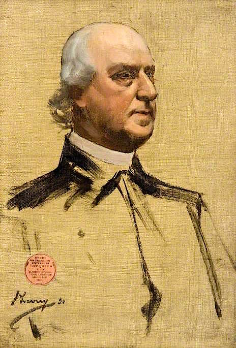 Archbishop Eyre (sketch) by Sir John Lavery, R.A.,A3(16x12")Poster