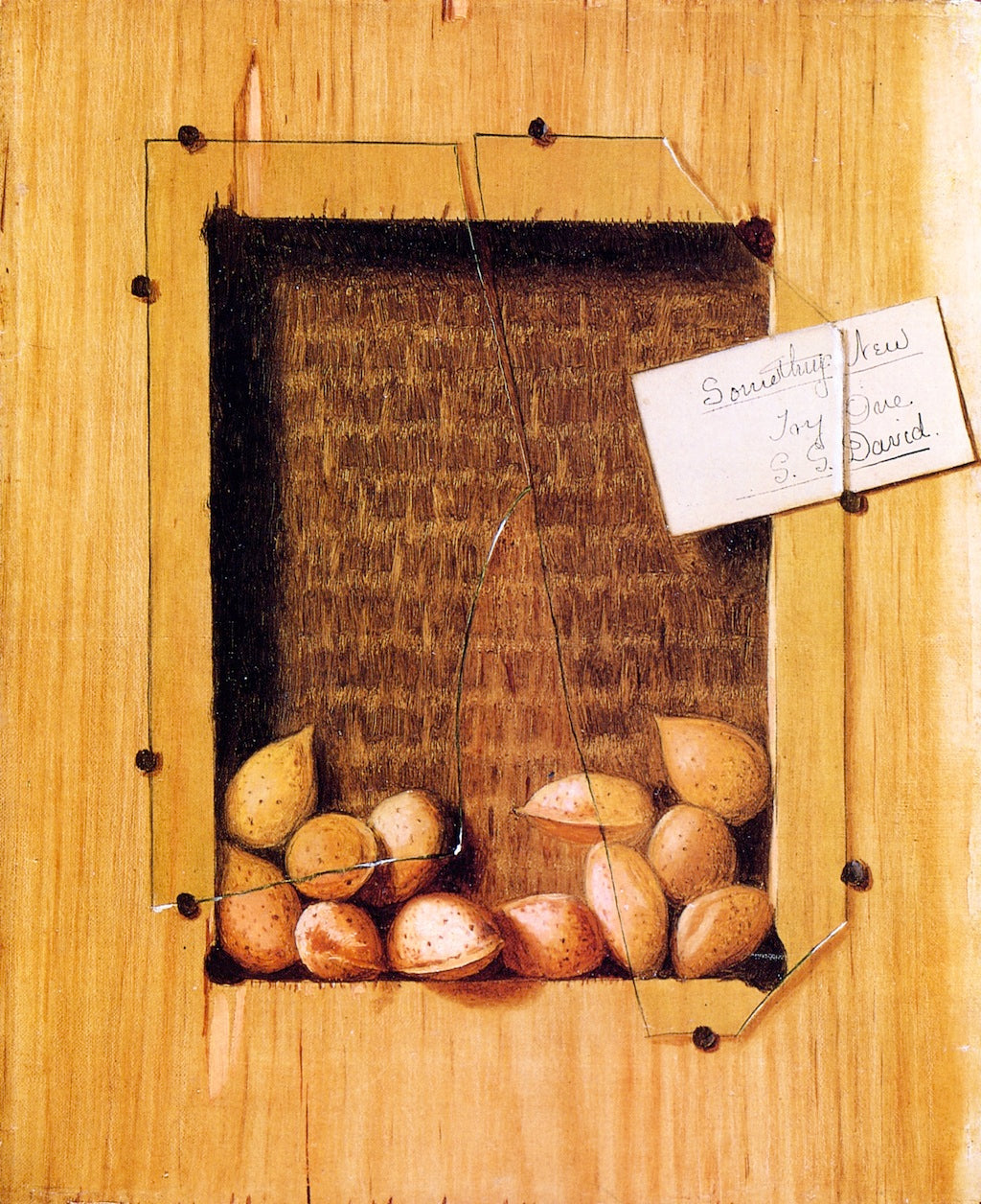 Something New, Try One, vintage artwork by De Scott Evans, 12x8" (A4) Poster