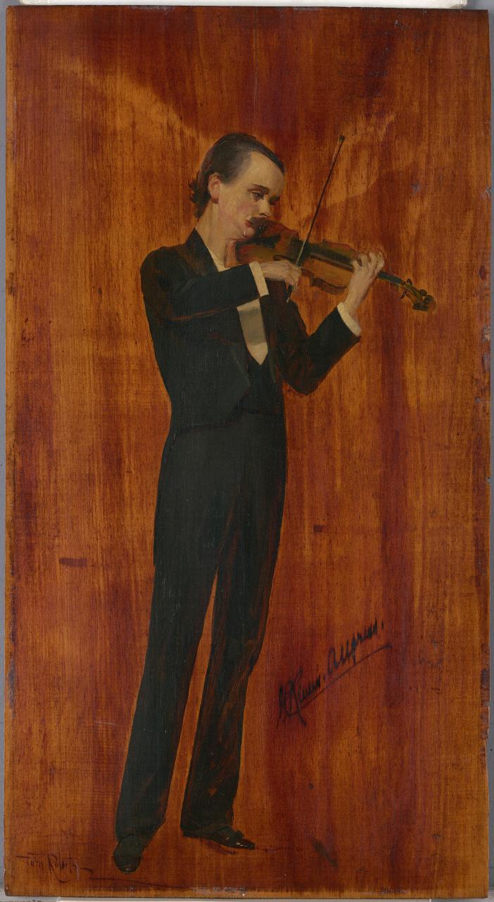 G. Rivers Allpress, vintage artwork by Tom Roberts, 12x8" (A4) Poster