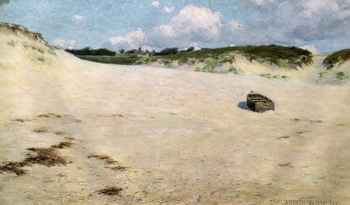 Les Sables de Raguenes by Arthur Wesley Dow,A3(16x12")Poster