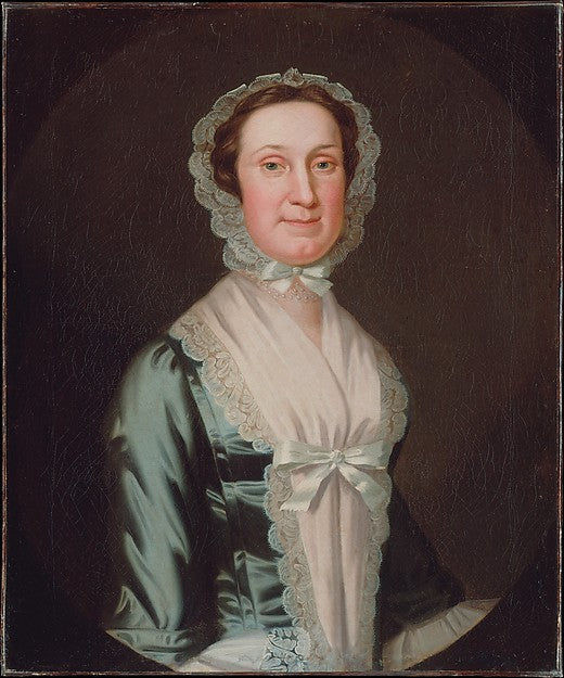 Mrs. Joseph Reade, vintage artwork by John Wollaston, 12x8" (A4) Poster