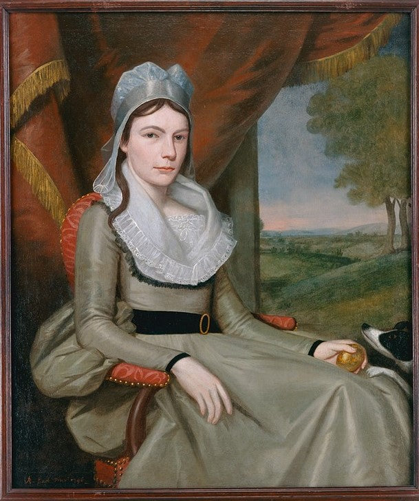 Mary Buel, vintage artwork by Ralph Earl, 12x8" (A4) Poster