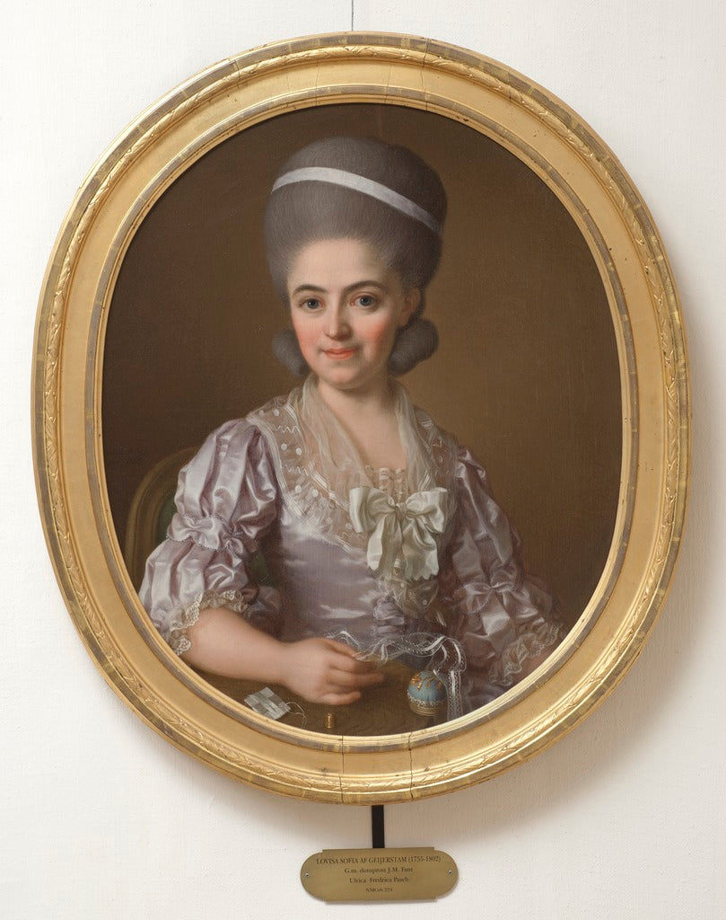 Lovisa Sofia Fant, vintage artwork by Ulrika Fredrica Pasch, 12x8" (A4) Poster