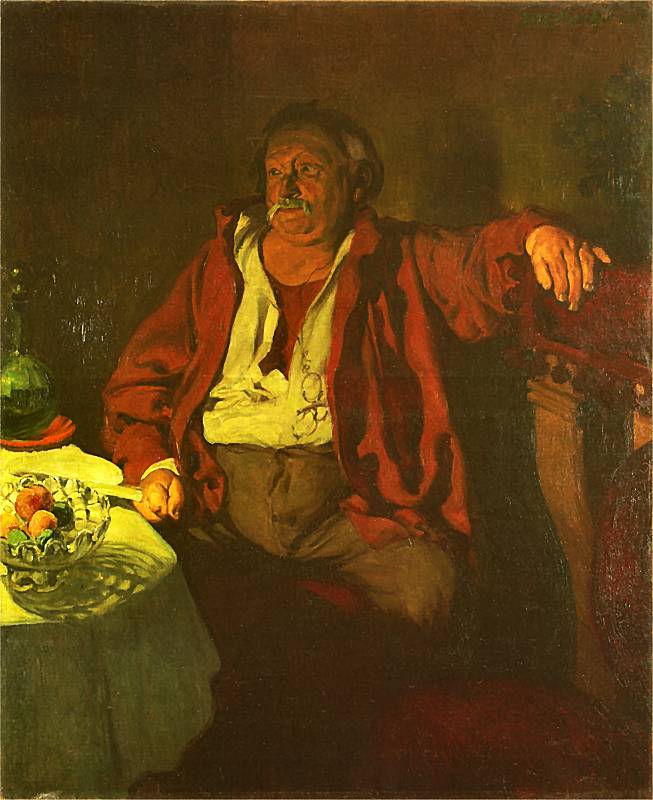 Portrait of Alexandre Dejean by Jozef Mehoffer,A3(16x12")Poster