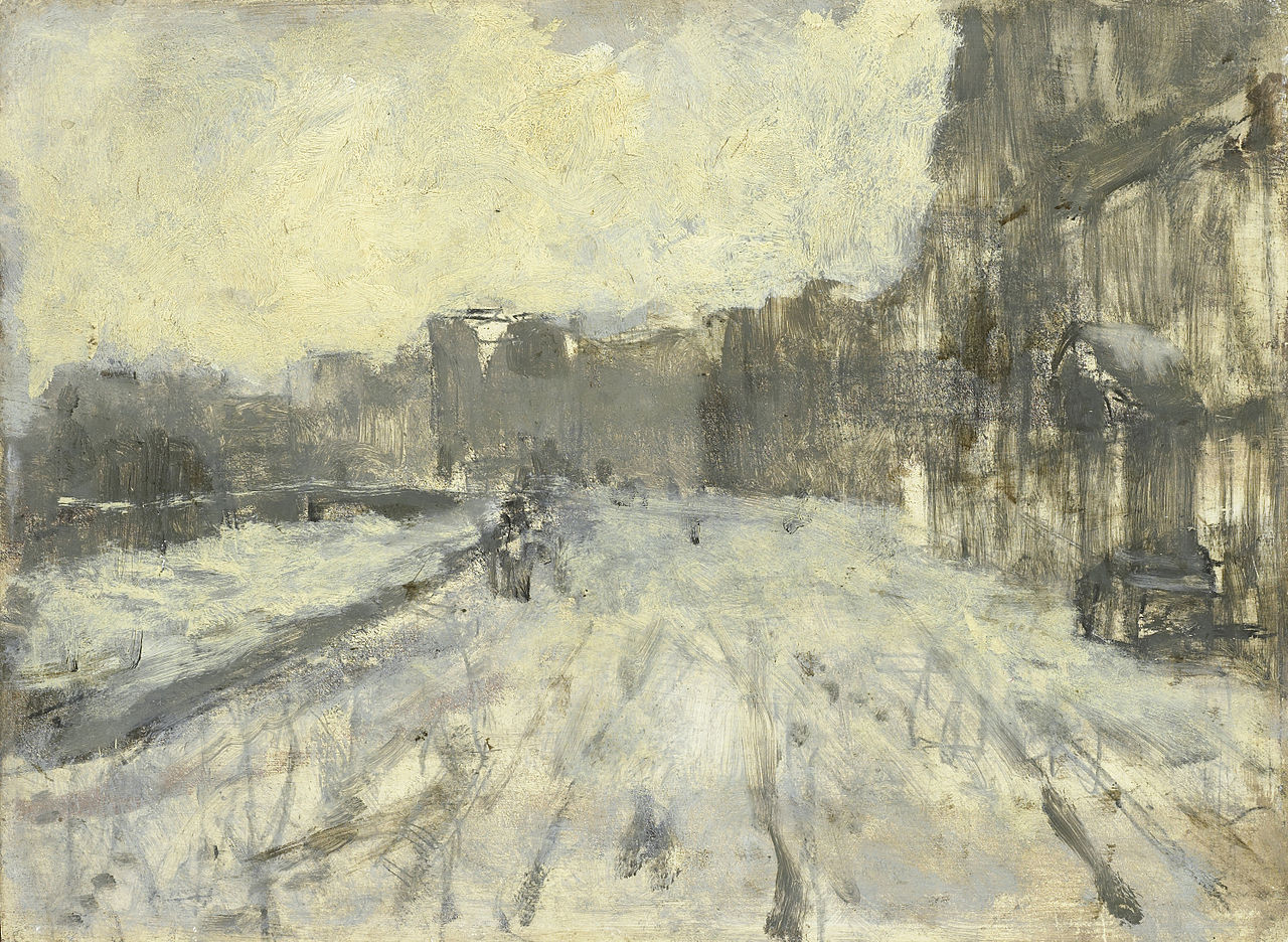 The Rokin in Amsterdam by George Hendrik Breitner,A3(16x12")Poster
