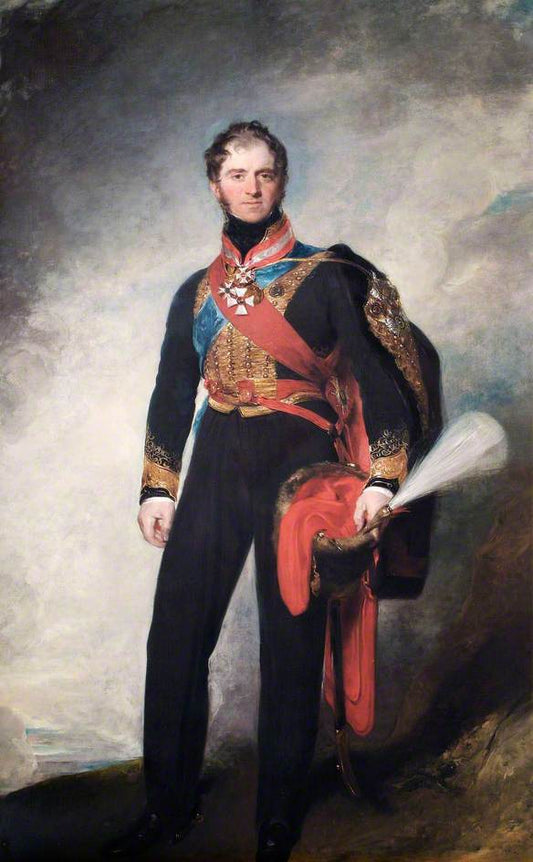 Henry William Paget (1768–1854), 1st Marquess of Anglesey, KG, vintage artwork by Thomas Lawrence, 12x8" (A4) Poster