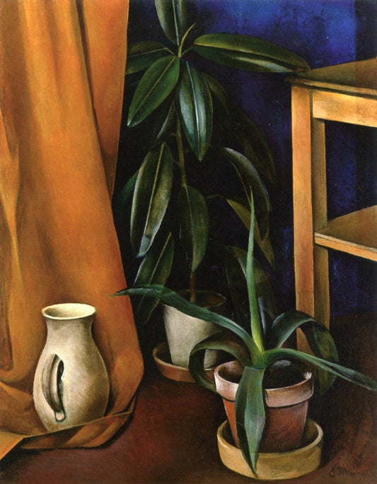 Still LIfe VII, vintage artwork by Alexander Kanoldt, 12x8" (A4) Poster