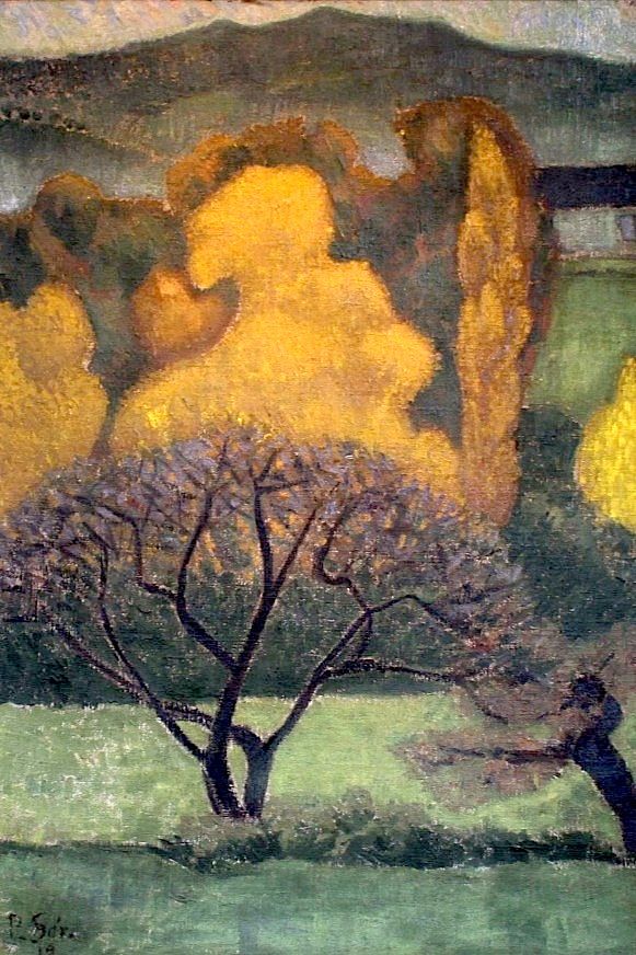 Brumes d’automne, vintage artwork by Paul Serusier, 12x8" (A4) Poster