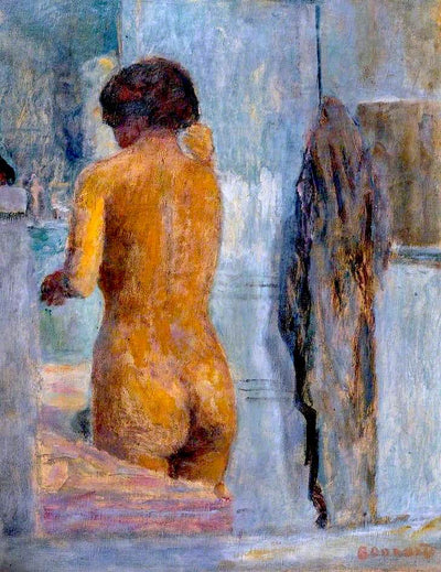 Bathing Woman, Seen from the Back by Pierre Bonnard,A3(16x12")Poster