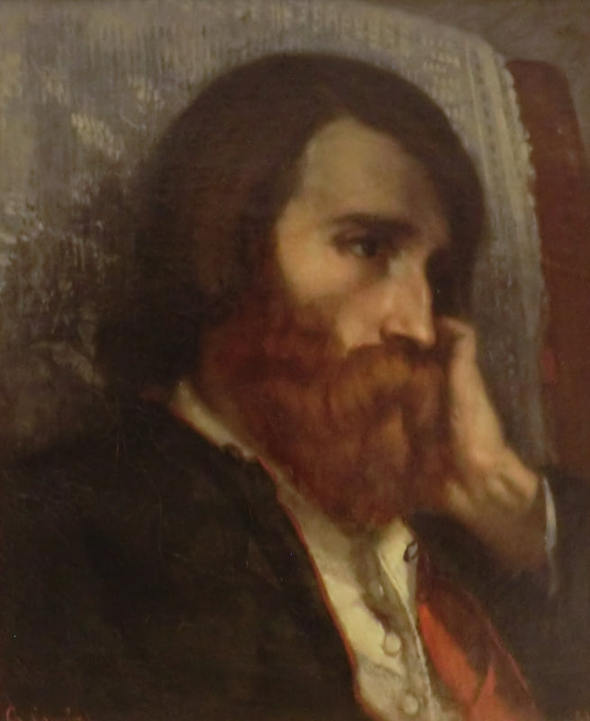 Bruyas Sick, vintage artwork by Gustave Courbet, A3 (16x12") Poster Print
