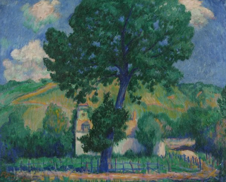 Near Giverny by Theodore Earl Butler,A3(16x12")Poster